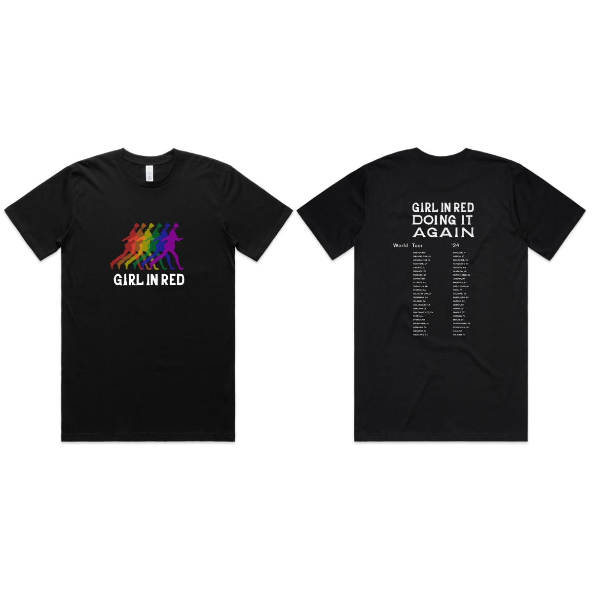 RAINBOW SILHOUETTE T-SHIRTS