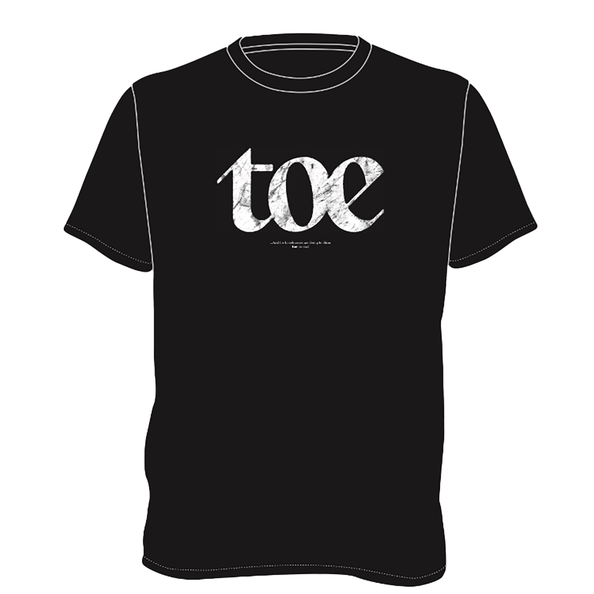 toe_Logo_Tシャツ BLACK