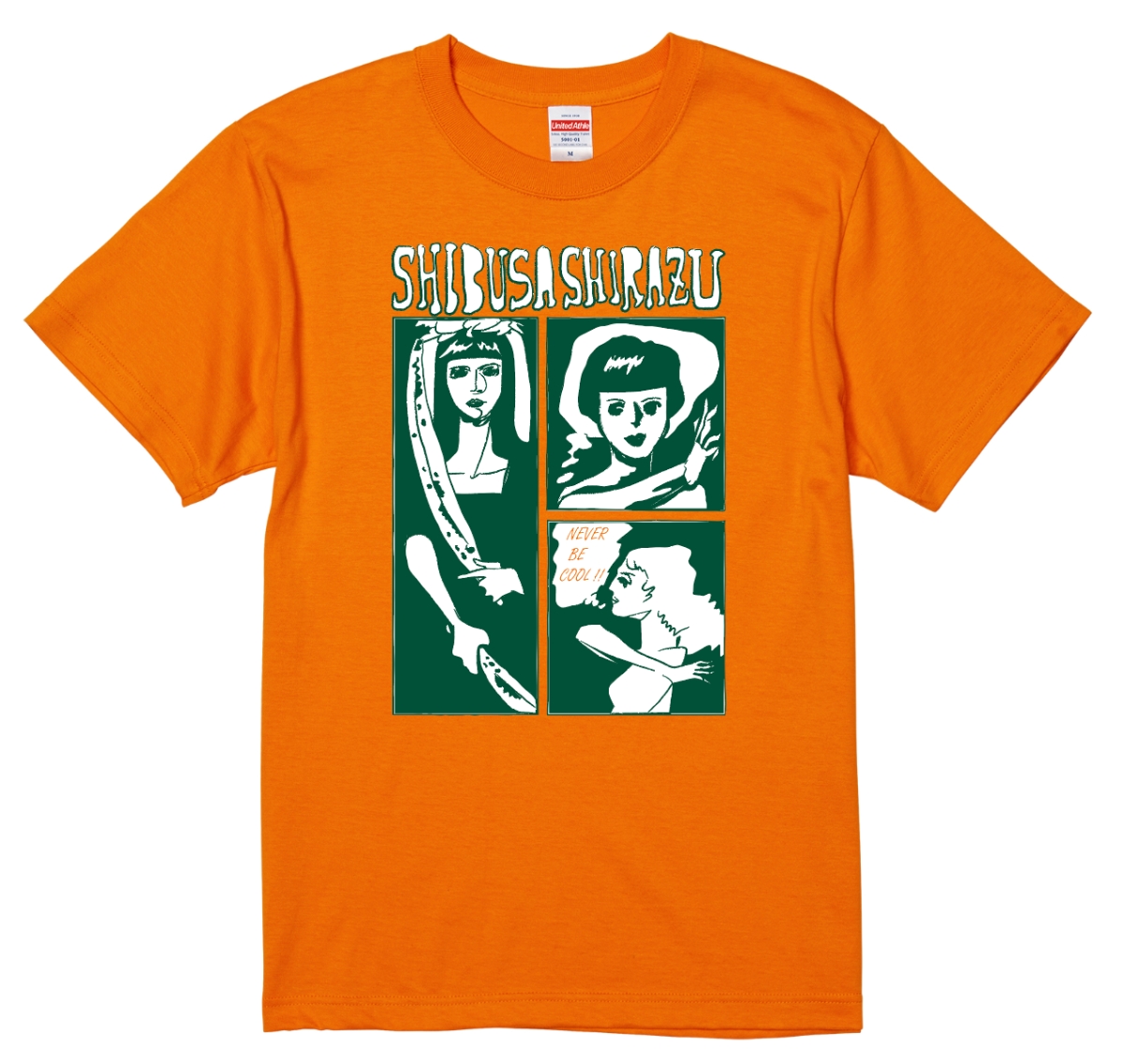 渋さ知らズお調子組合Ｔシャツ ORANGE