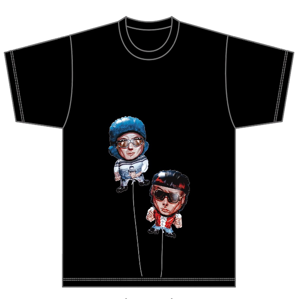 the balloon graphic tee